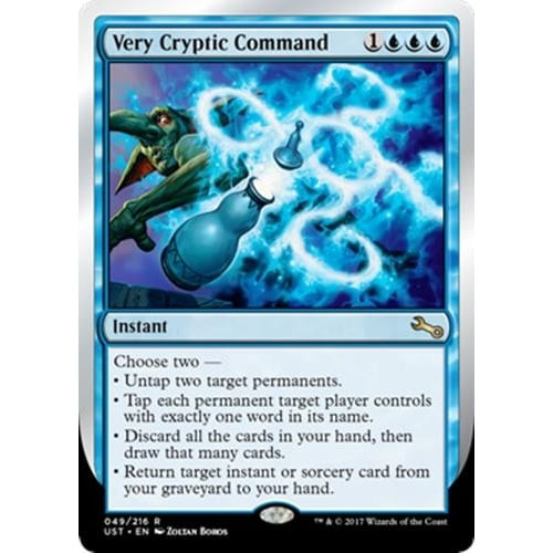 Very Cryptic Command (Version B) | Unstable