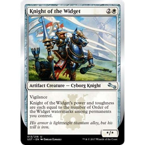 Knight of the Widget (foil)