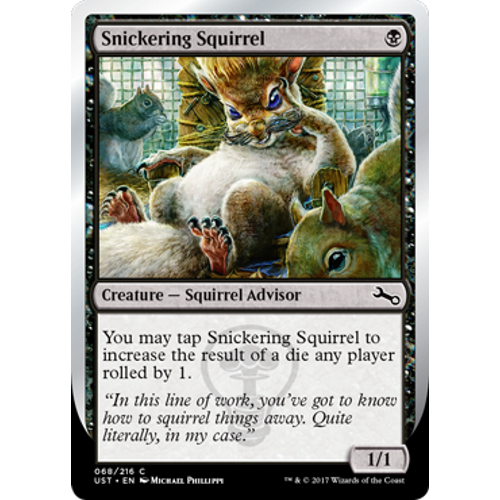 Snickering Squirrel (foil)