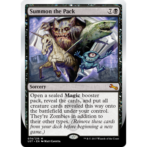Summon the Pack (foil) | Unstable