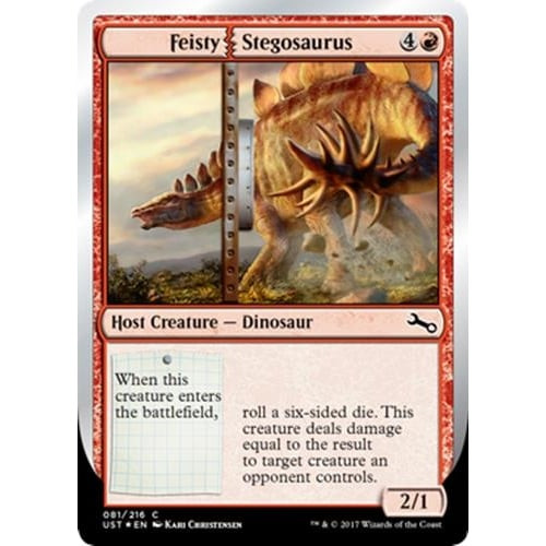 Feisty Stegosaurus (foil)