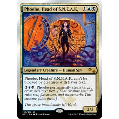Phoebe, Head of S.N.E.A.K. (foil)