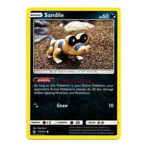SM Unbroken Bonds 113/214 Sandile