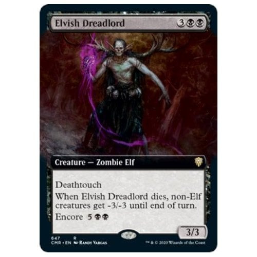 Elvish Dreadlord (Extended Art)