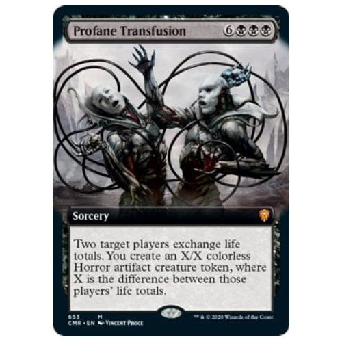 Profane Transfusion (Extended Art) | Commander Legends