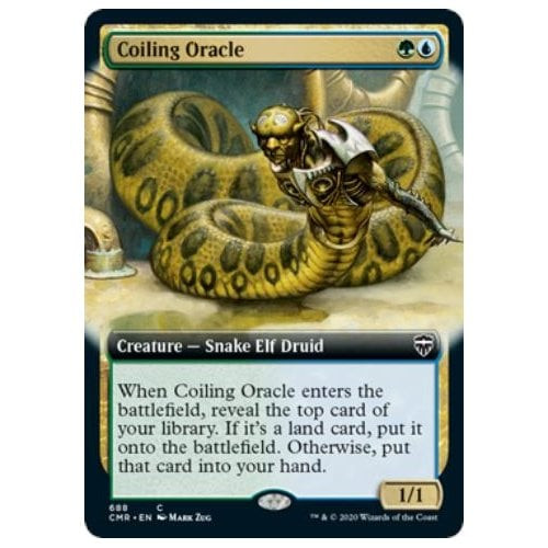 Coiling Oracle (Extended Art) | Commander Legends