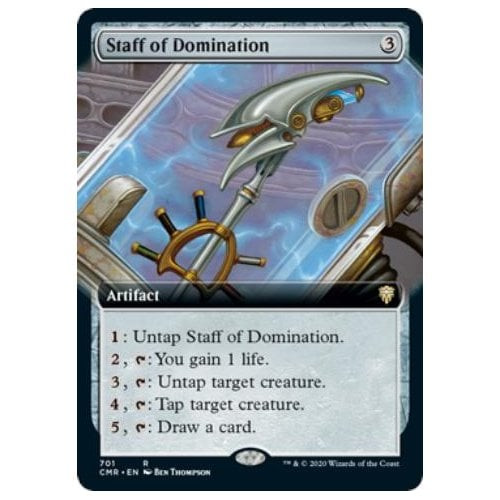 Staff of Domination (Extended Art) | Commander Legends