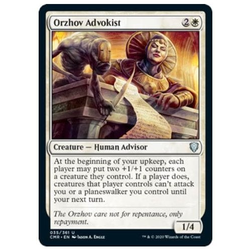 Orzhov Advokist (foil) | Commander Legends