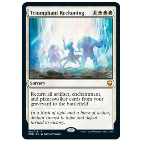 Triumphant Reckoning (foil) | Commander Legends