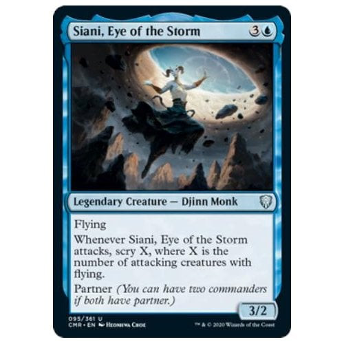 Siani, Eye of the Storm (foil) | Commander Legends