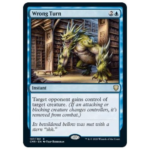 Wrong Turn (foil) | Commander Legends