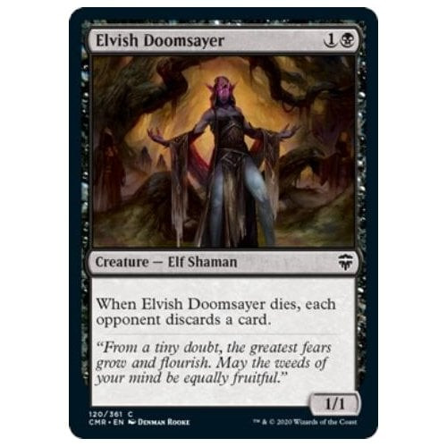 Elvish Doomsayer (foil)