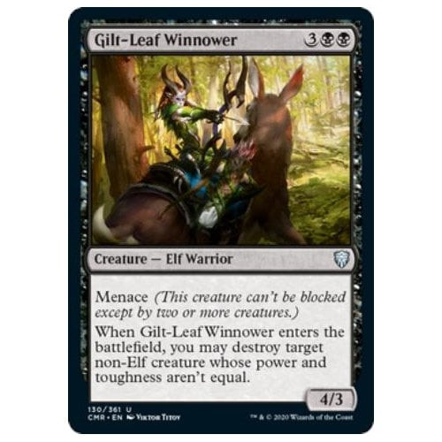 Gilt-Leaf Winnower (foil) | Commander Legends