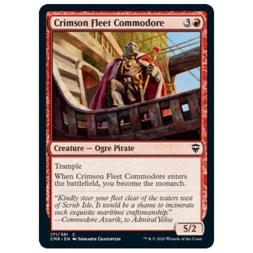 Crimson Fleet Commodore (foil) | Commander Legends