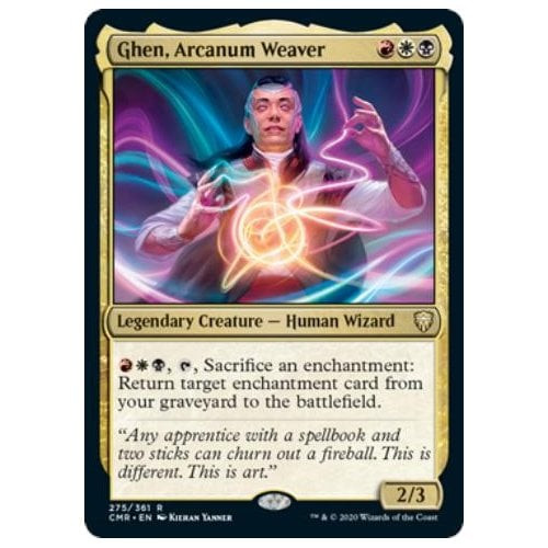 Ghen, Arcanum Weaver (foil) | Commander Legends