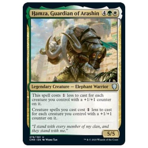 Hamza, Guardian of Arashin (foil) | Commander Legends