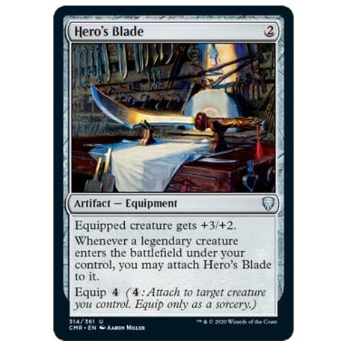 Hero's Blade (foil) | Commander Legends