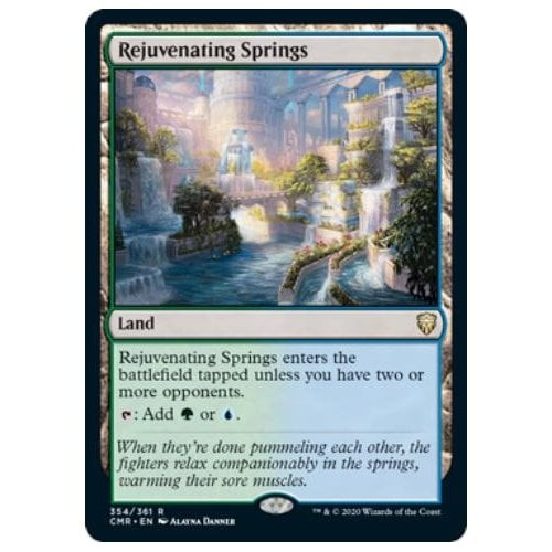 Rejuvenating Springs (foil) | Commander Legends