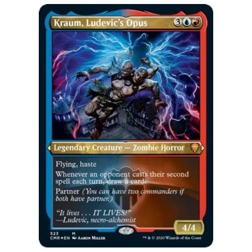 Kraum, Ludevic's Opus (Etched foil) | Commander Legends