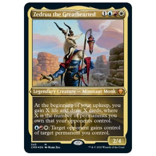 Zedruu the Greathearted (Etched foil)
