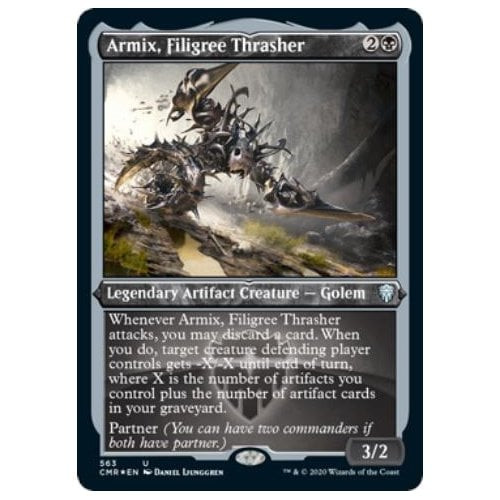 Armix, Filigree Thrasher (Etched foil) | Commander Legends