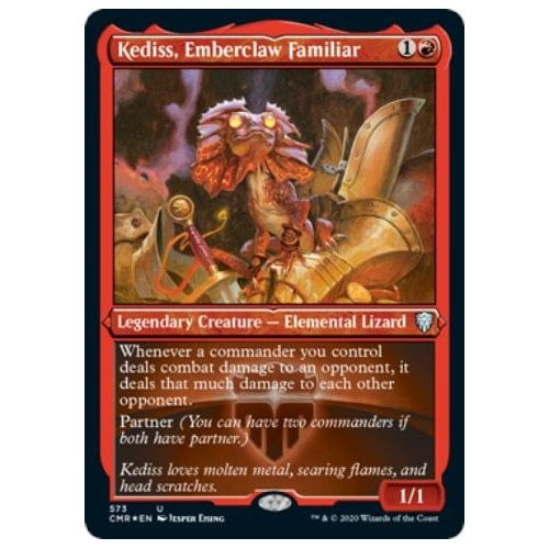 Kediss, Emberclaw Familiar (Etched foil)