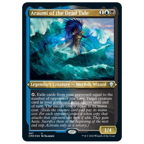 Araumi of the Dead Tide (Etched foil) | Commander Legends