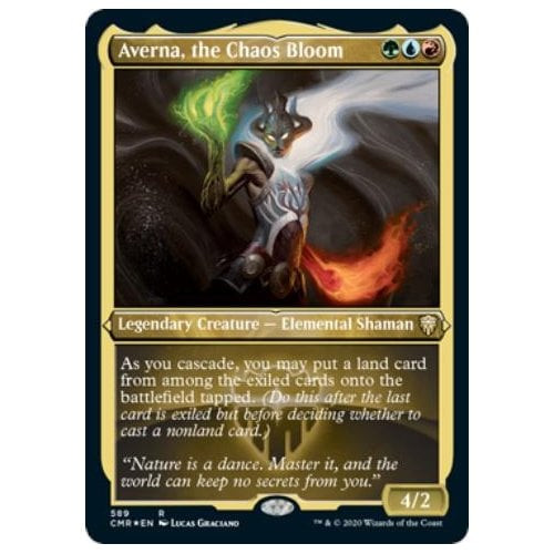 Averna, the Chaos Bloom (Etched foil)