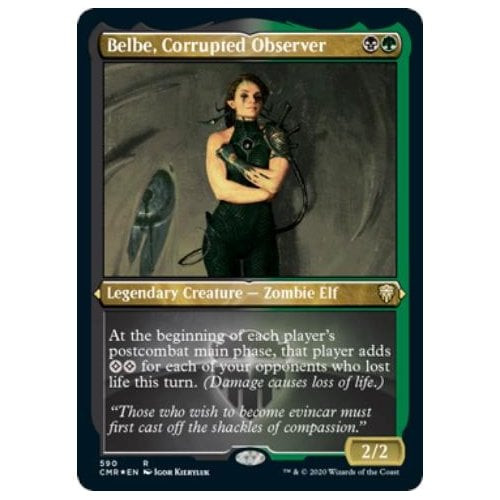 Belbe, Corrupted Observer (Etched foil) | Commander Legends