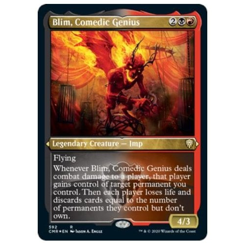 Blim, Comedic Genius (Etched foil)