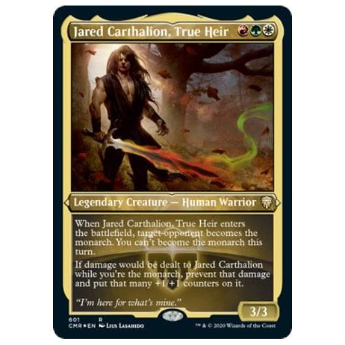 Jared Carthalion, True Heir (Etched foil)