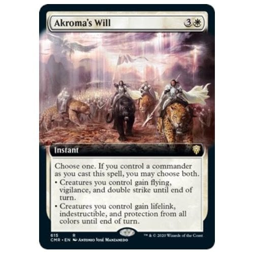 Akroma's Will (Extended Art foil) | Commander Legends