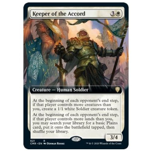 Keeper of the Accord (Extended Art foil) | Commander Legends