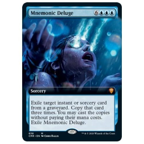 Mnemonic Deluge (Extended Art foil) | Commander Legends