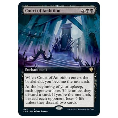 Court of Ambition (Extended Art foil) | Commander Legends
