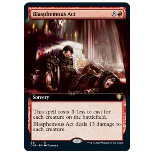 Blasphemous Act (Extended Art foil)