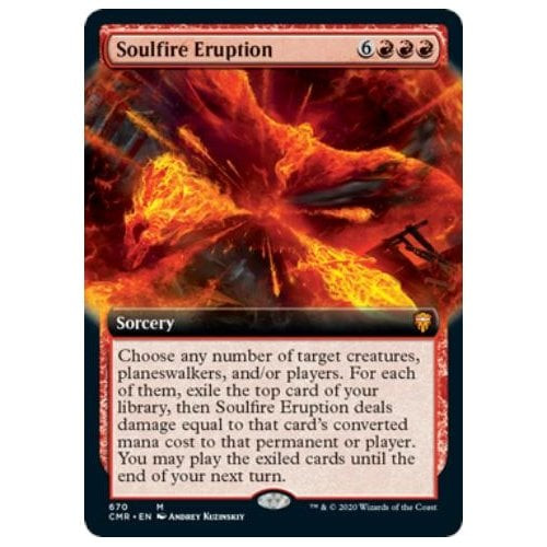 Soulfire Eruption (Extended Art foil) | Commander Legends