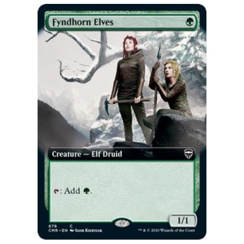 Fyndhorn Elves (Extended Art foil)