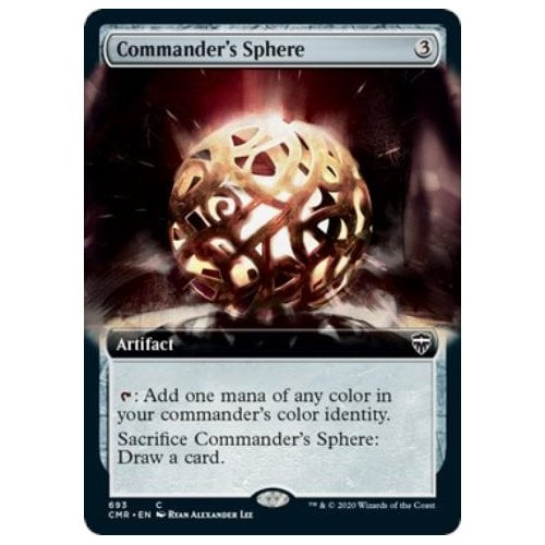 Commander's Sphere (Extended Art foil) | Commander Legends