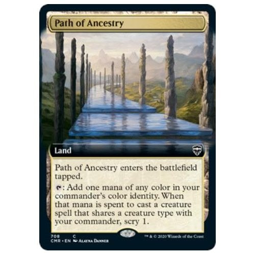 Path of Ancestry (Extended Art foil) | Commander Legends