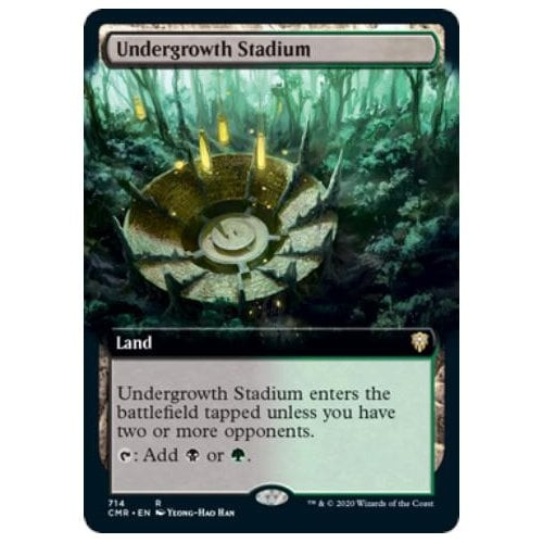 Undergrowth Stadium (Extended Art foil) | Commander Legends