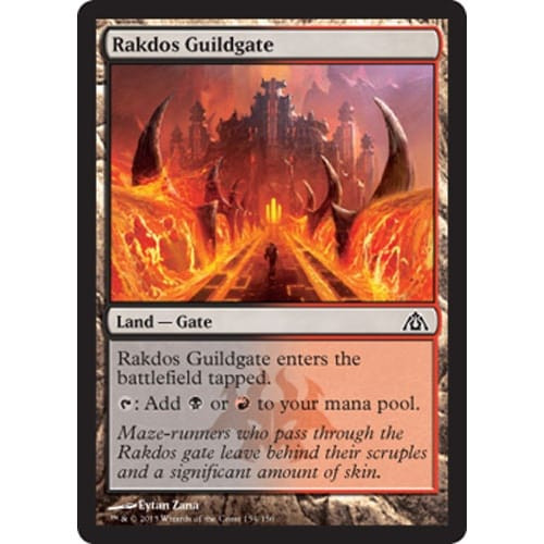 Rakdos Guildgate (foil) | Dragon's Maze