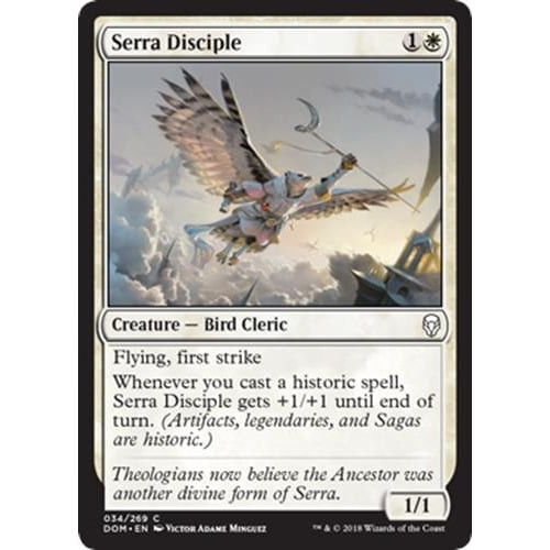 Serra Disciple | Dominaria