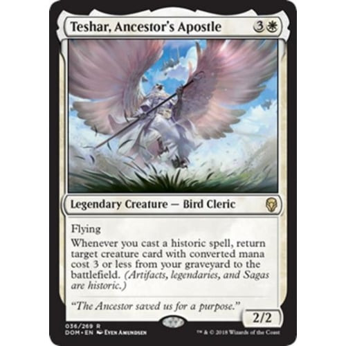 Teshar, Ancestor's Apostle