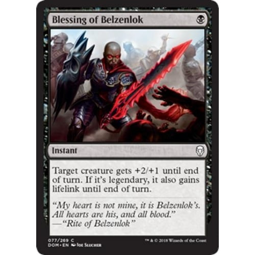 Blessing of Belzenlok (foil) | Dominaria