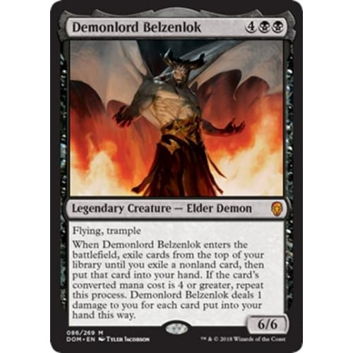 Demonlord Belzenlok (foil) | Dominaria