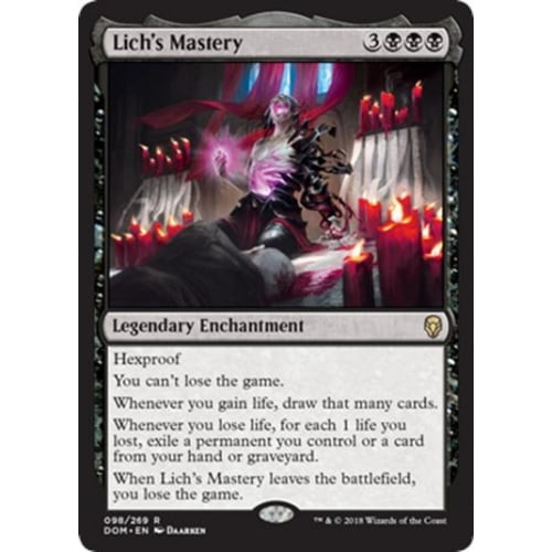Lich's Mastery (foil)
