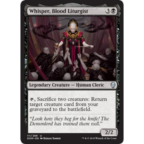Whisper, Blood Liturgist (foil)