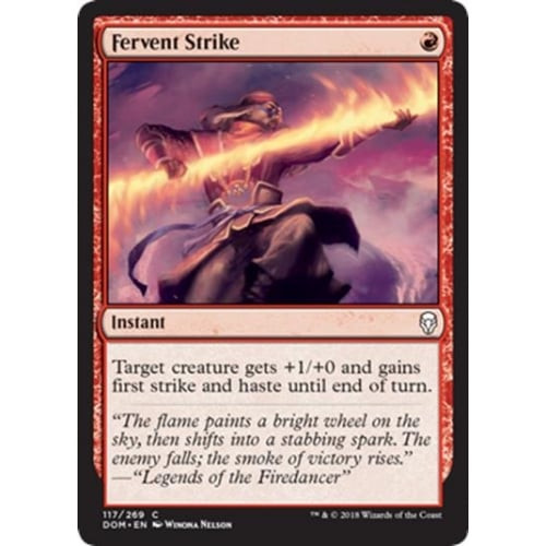 Fervent Strike (foil)