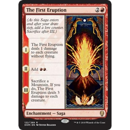 The First Eruption (foil)